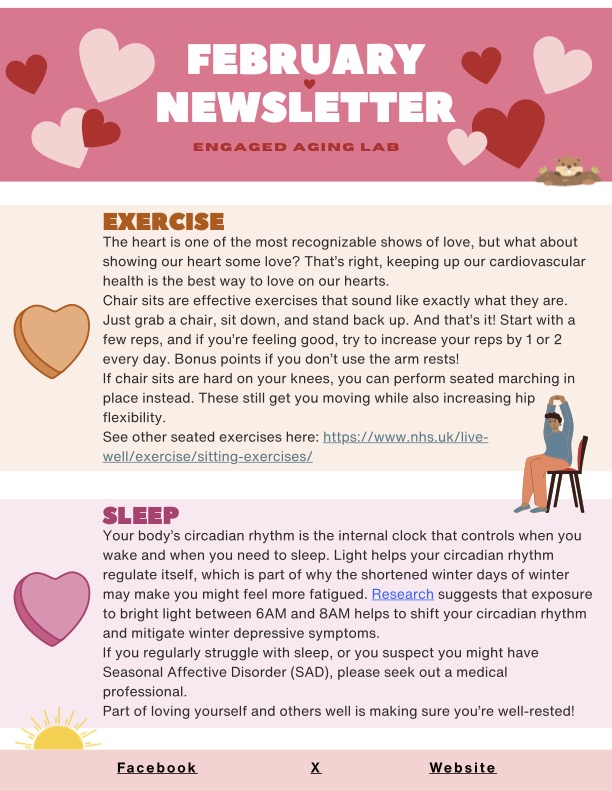 first page of the image of February 2026 Newsletter