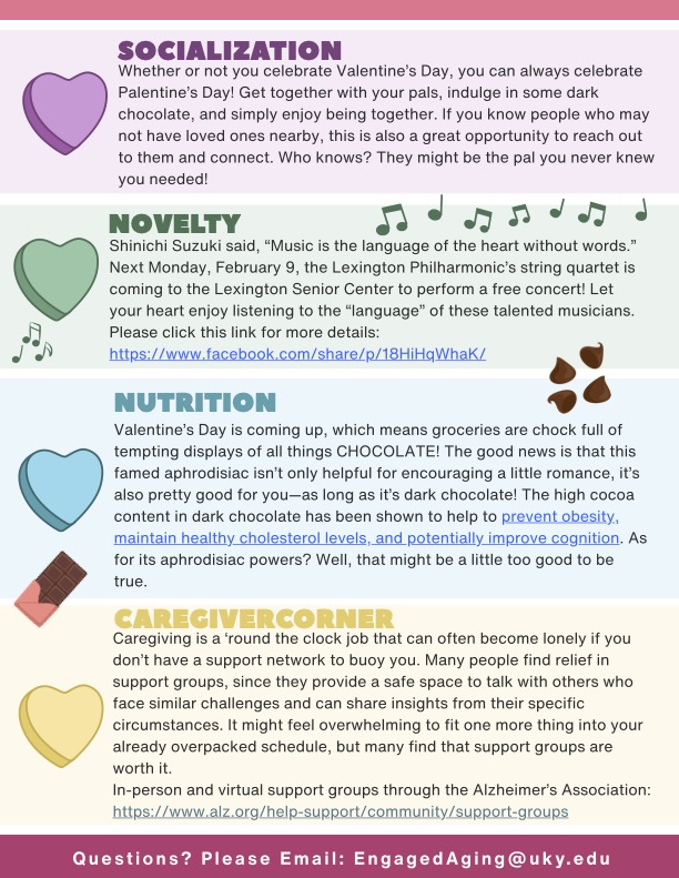 second page of image of February newsletter